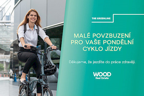 Do práce a z práce na kole