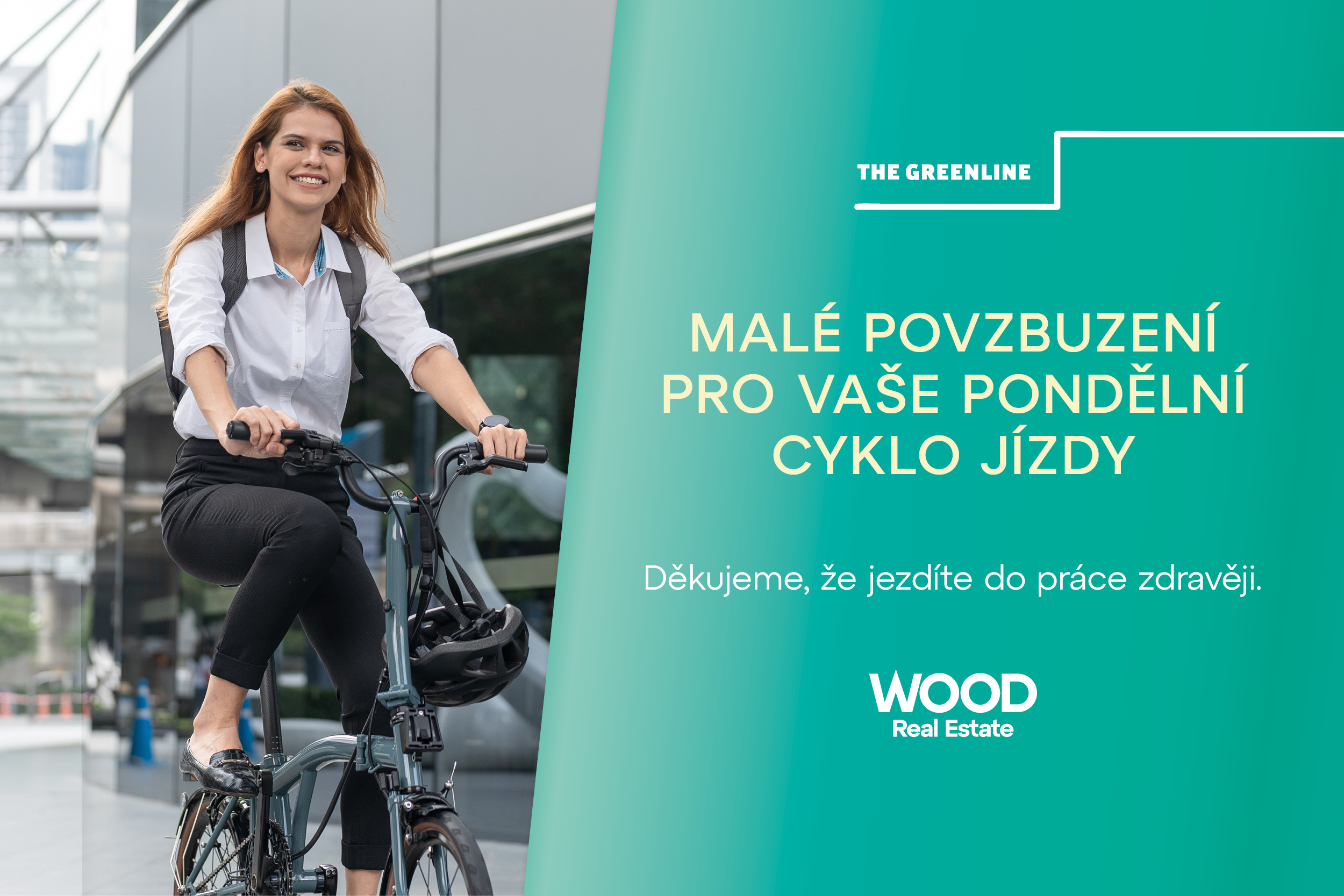 Do práce a z práce na kole